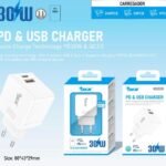 CARREGADOR PD30W + USB