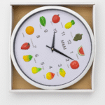 Relógio de Parede M&M – Frutas Decorativas (Modelo 572)