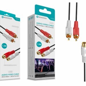 Cabo 1.50M Rca 2 Fema To Rca 2 Macho NOVOTECK A-031