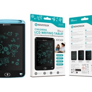 Tablet de Escrita LCD para Crianças - 8,5'' Polegadas, DRAW-01 Azul
