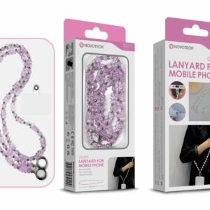 Cordão Fashion Universal para Telemóvel GS-020 ROXO