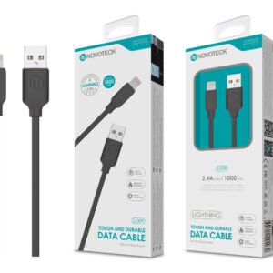 Cabo Lightning Negro 2.4A 1M S-009