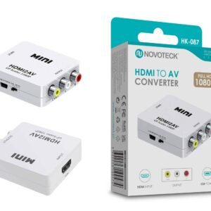 Conversor HDMI para AV Novoteck HK-087 – Full HD 1080p com Suporte PAL/NTSC