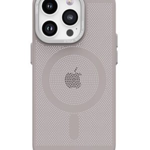 Capa Protetora MagSafe em Metal Calor Dissipação Novoteck SJK-011 - Alta Durabilidade, Compatível com Acessórios Magnéticos - Cinzento , IPHONE 14 PRO MAX